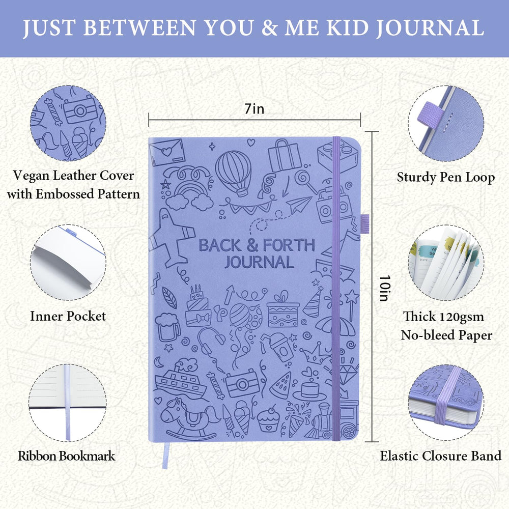 SIMSIMY kid journal prompts page encouraging creativity and meaningful conversations.