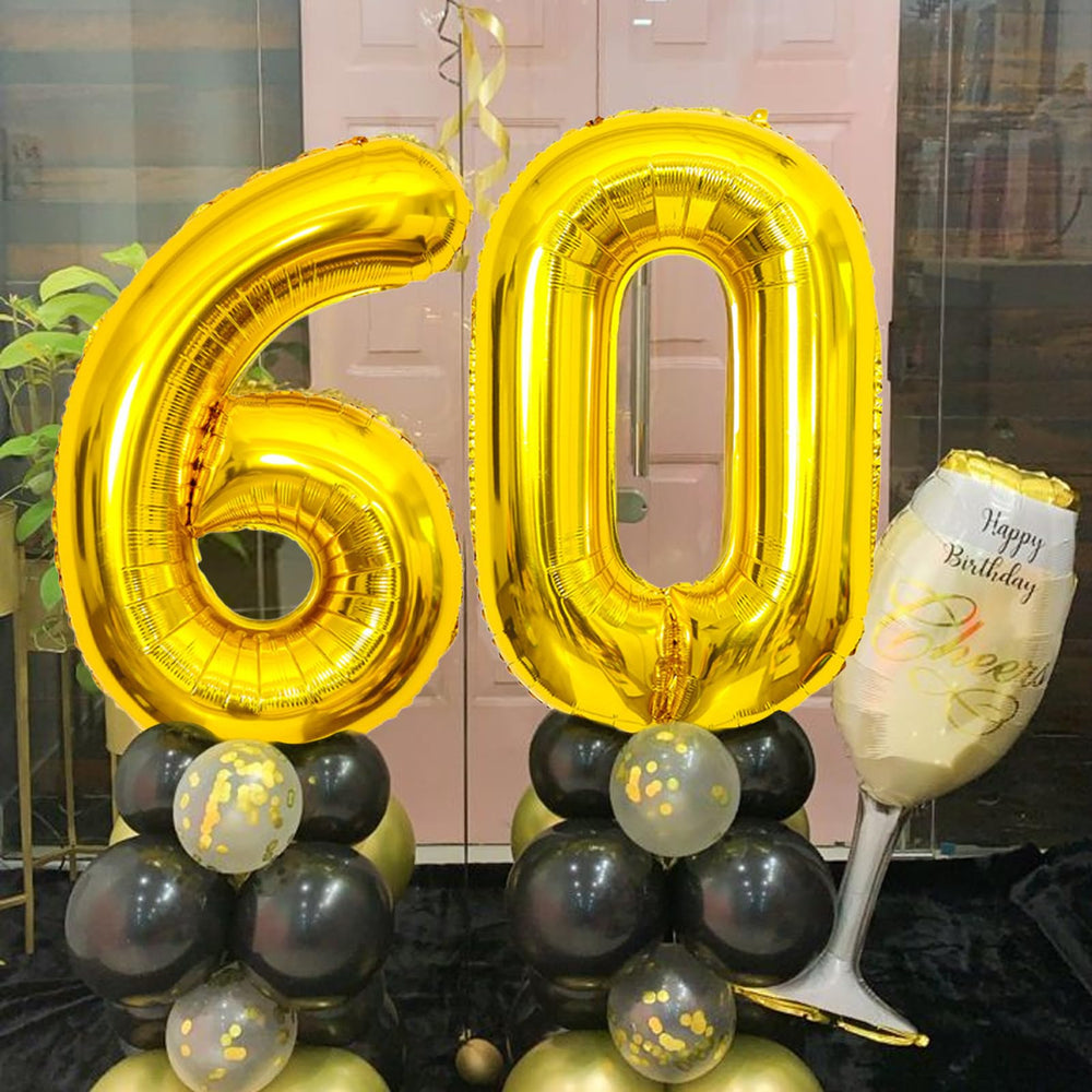 SINBEE Gold reusable foil balloon enables multiple occasions with careful deflation.