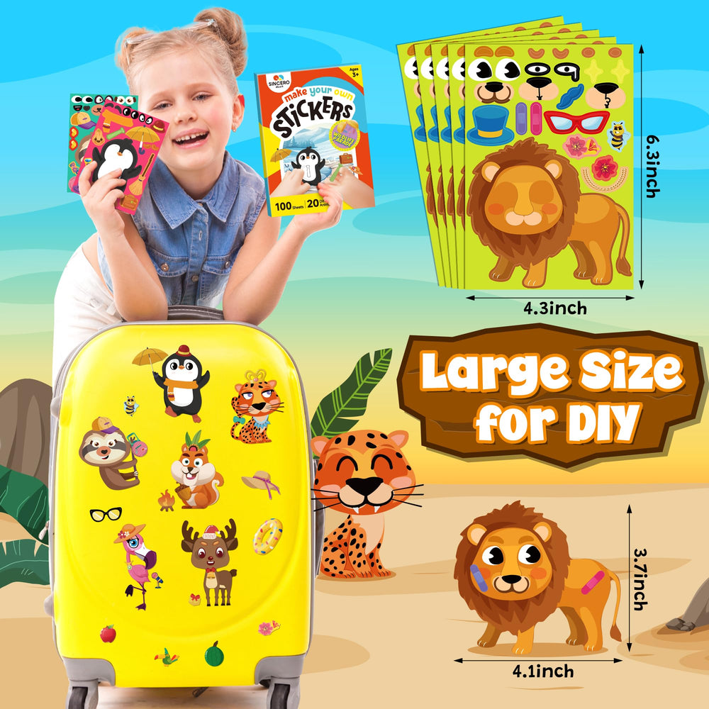 Sinceroduct animal designs collection displays colorful animals to spark creativity.