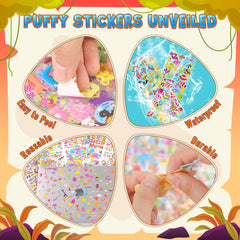 Sinceroduct easy-peel self-adhesive stickers for mess-free decorating.