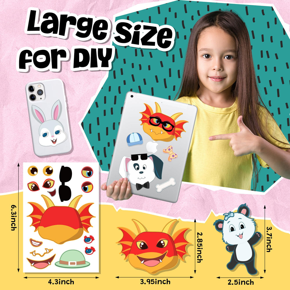 Sinceroduct Sticker set of 100 pieces, perfect for crafts and classroom activities.