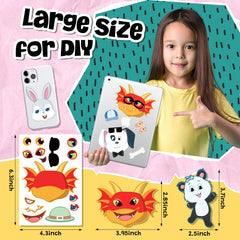 Sinceroduct Sticker set of 100 pieces, perfect for crafts and classroom activities.