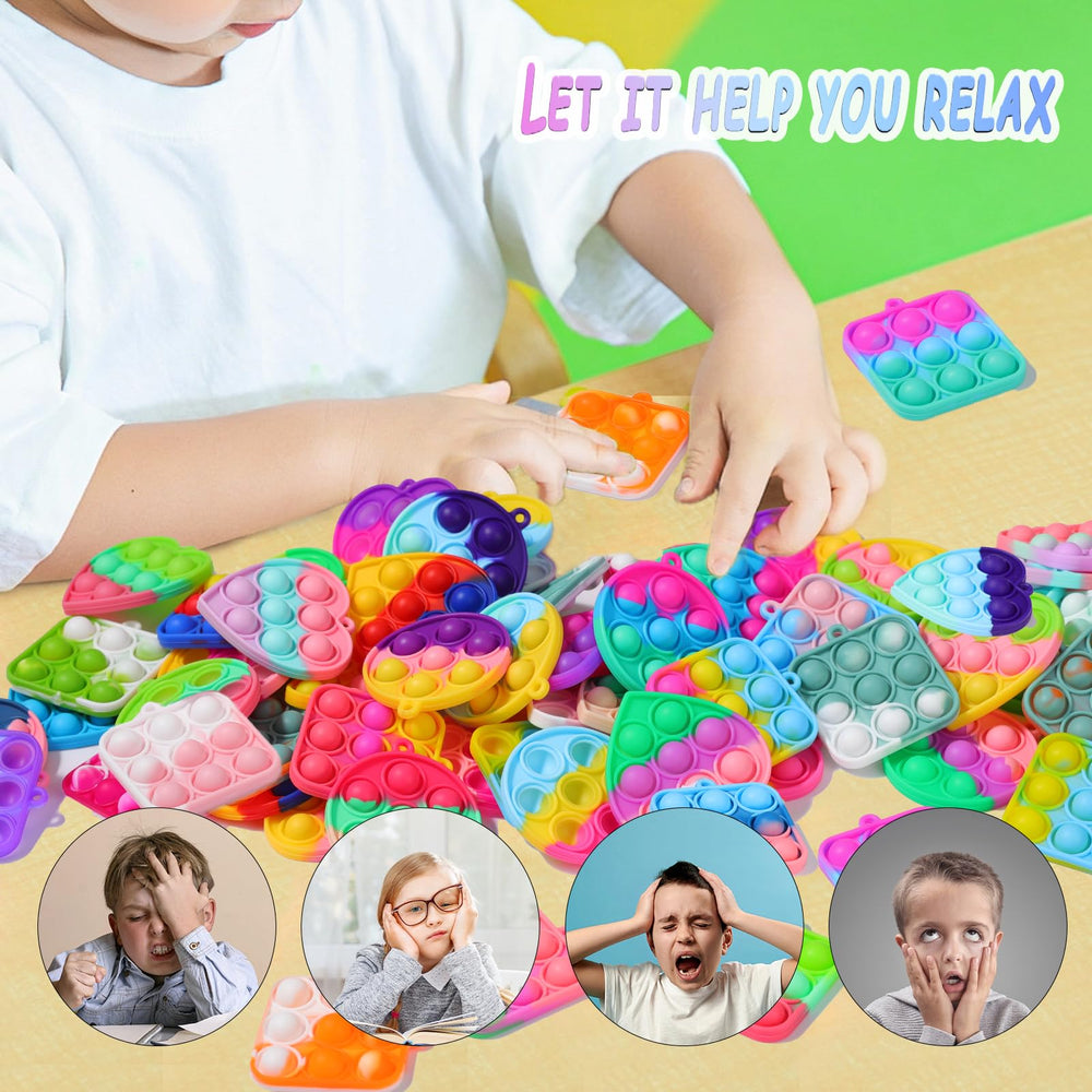 SINFOX keychain fidgets are easy to clean and durable.