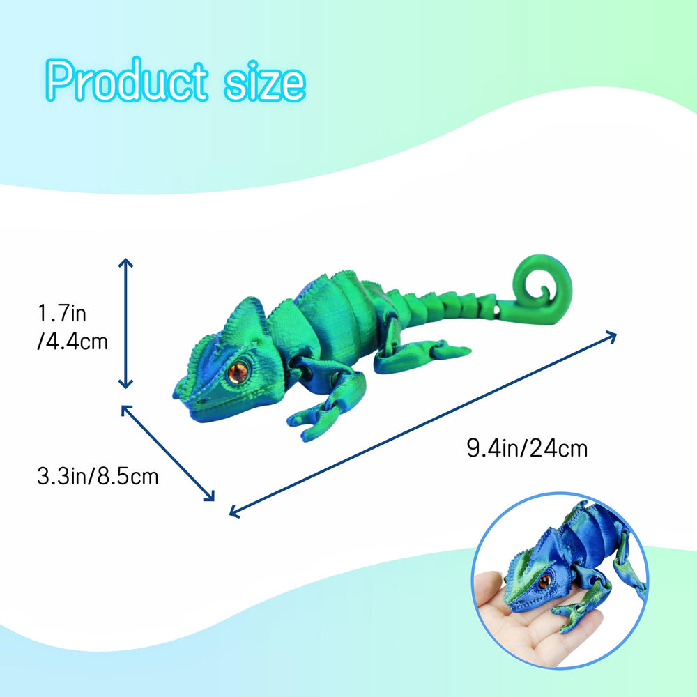 SIPWATE safe PLA chameleon, durable and safe for kids and collectors.