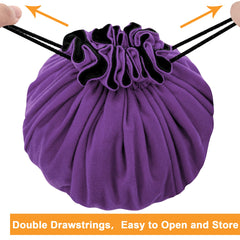SIQUK dark violet bag with sturdy material for travel
