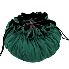 SIQUK dice bag with easy drawstring closure for quick access during gameplay.