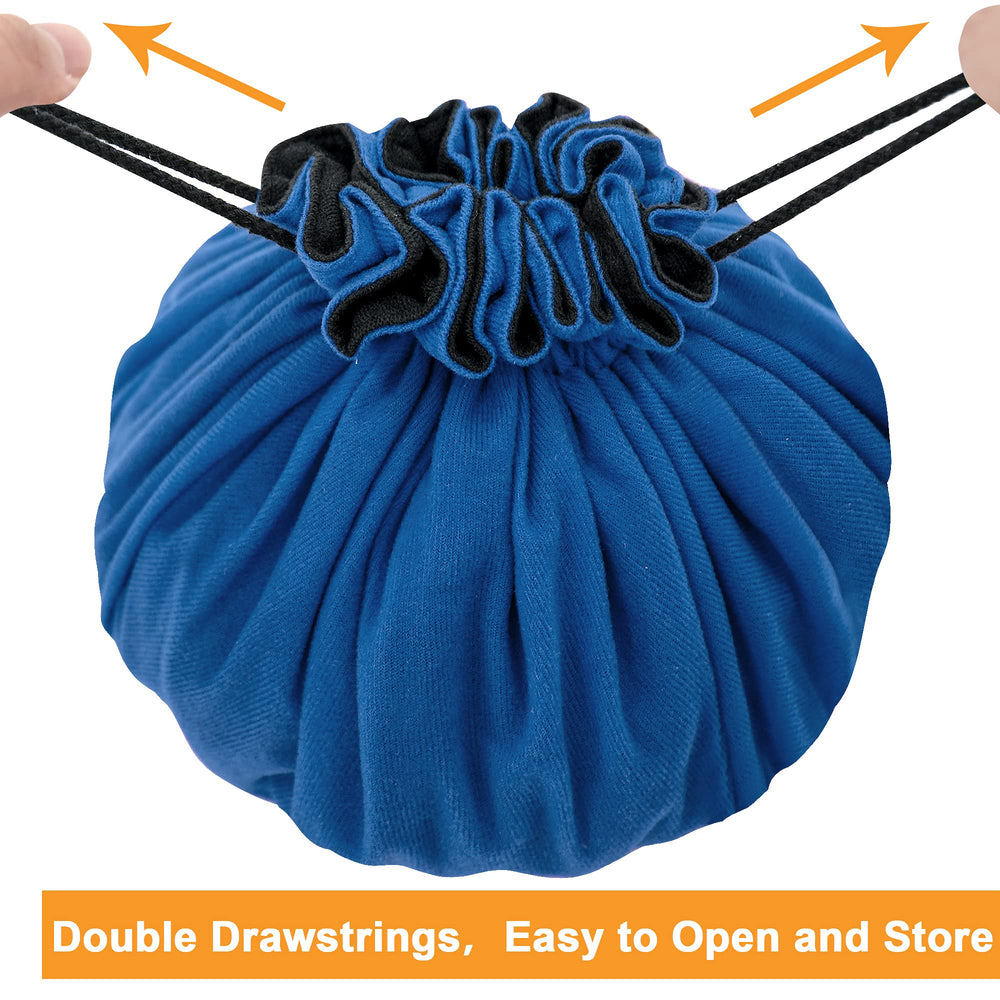 SIQUK large dice bag in use at a gaming table.