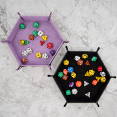 SIQUK dice tray offers ample space for polyhedral dice and small accessories