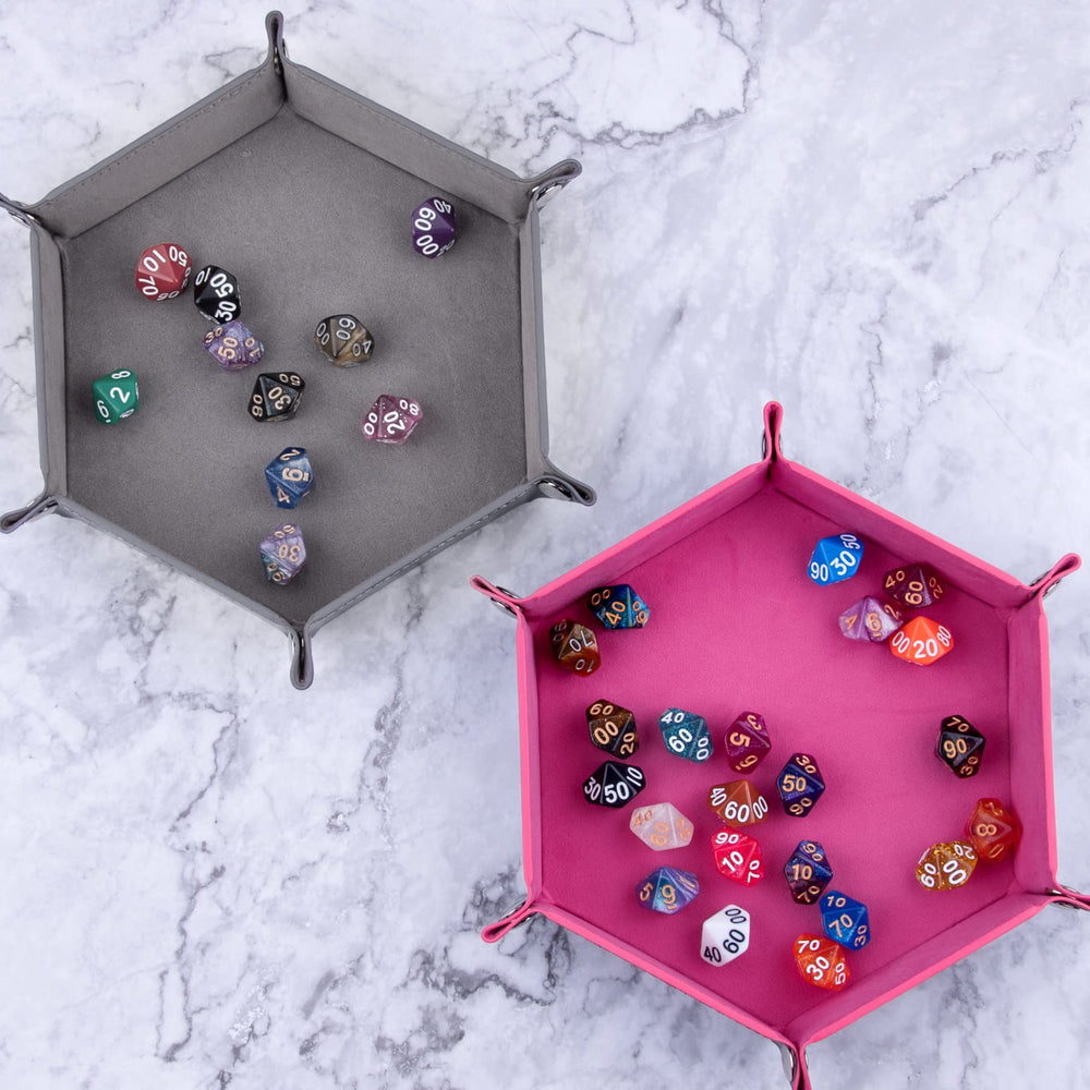 SIQUK dice tray doubles as jewelry or coin holder for game night.