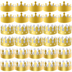 SIQUK golden paper crowns packaging for festive celebrations and easy gifting.