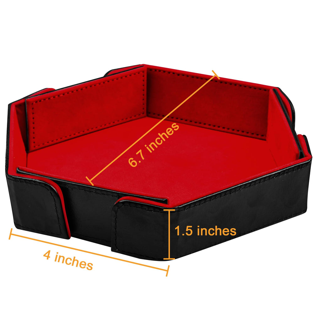 SIQUK magnetic dice tray closed for transport and storage