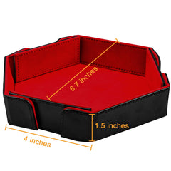 SIQUK magnetic dice tray closed for transport and storage