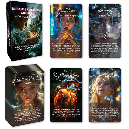 Sishui Healing Oracle Cards front cover for calm guidance.