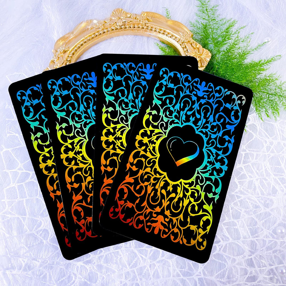 Sishui Mind Info Cards size 4.7x2.7 inches, easy to handle.