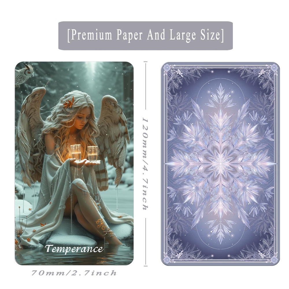 Sishui Winter Still cards with gilded edges, premium durability for daily practice.