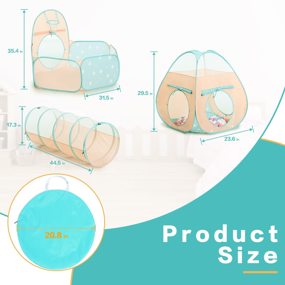 SISTICKER compact carry bag makes outdoor play simple.