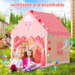 SISTICKER tent with four-kid capacity supports group play