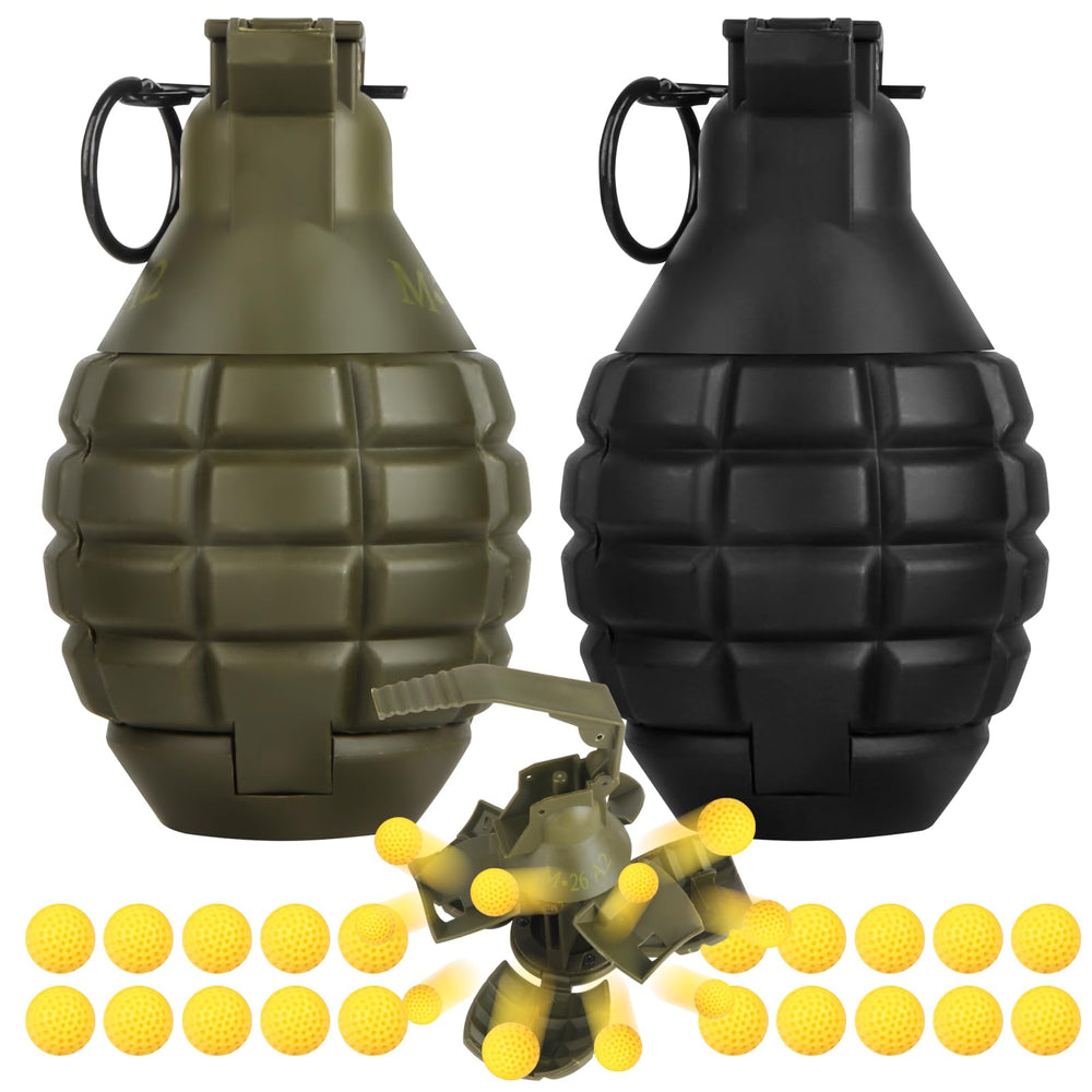 SitertCF Tactical Toy-Grenade shell shows durable nylon construction for outdoor play.