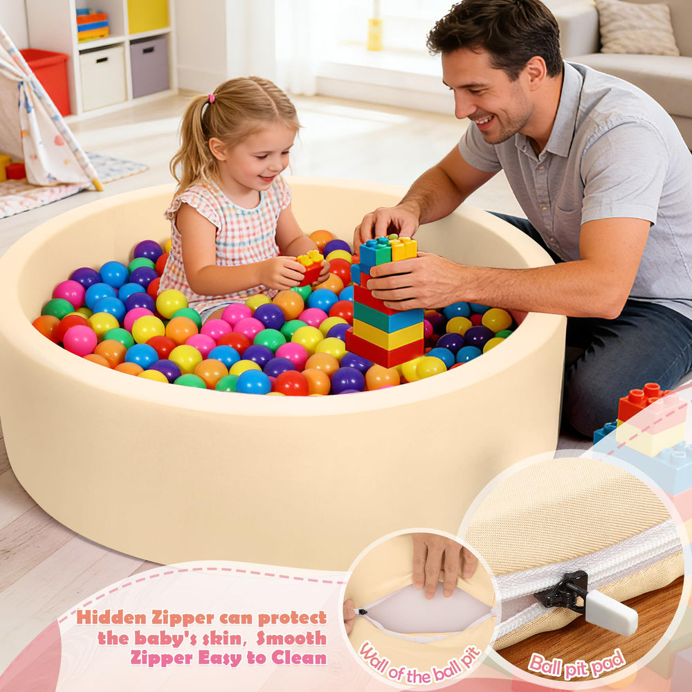 SIUUHOVS ball pit mocha disassembly for quick maintenance