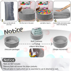 SIUUHOVS removable cover and zipper enable easy cleaning
