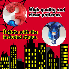 SIXONEAIEN large number balloon spider decoration boosts party ambiance.