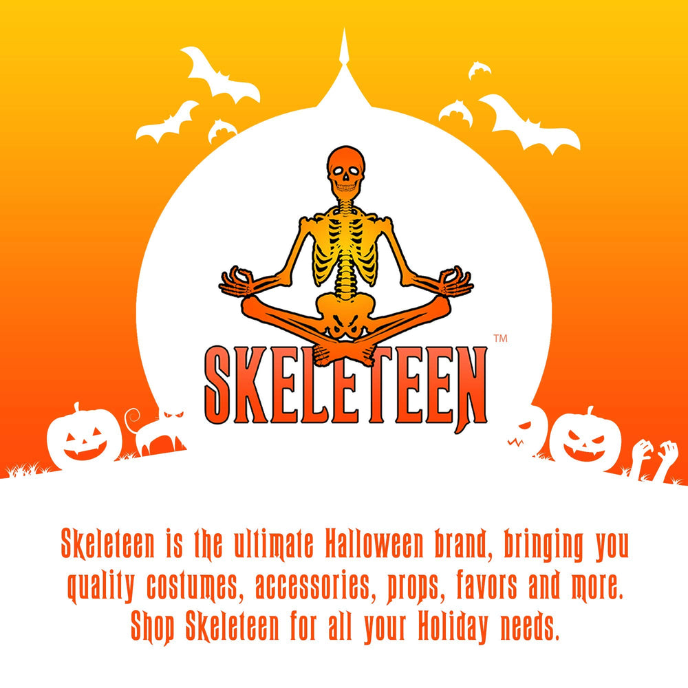 Skeleteen non-toxic materials ensure safe costume styling for parties and events.