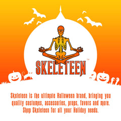 Skeleteen non-toxic materials ensure safe costume styling for parties and events.