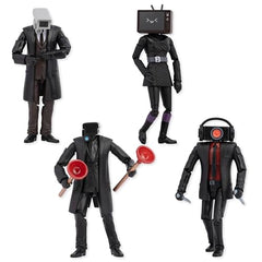Skibidi Toilet Alliance figures box, ideal for shelf display