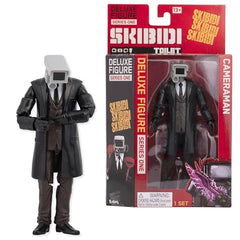 Skibidi Toilet Deluxe 6-inch figure articulation close-up of moving parts