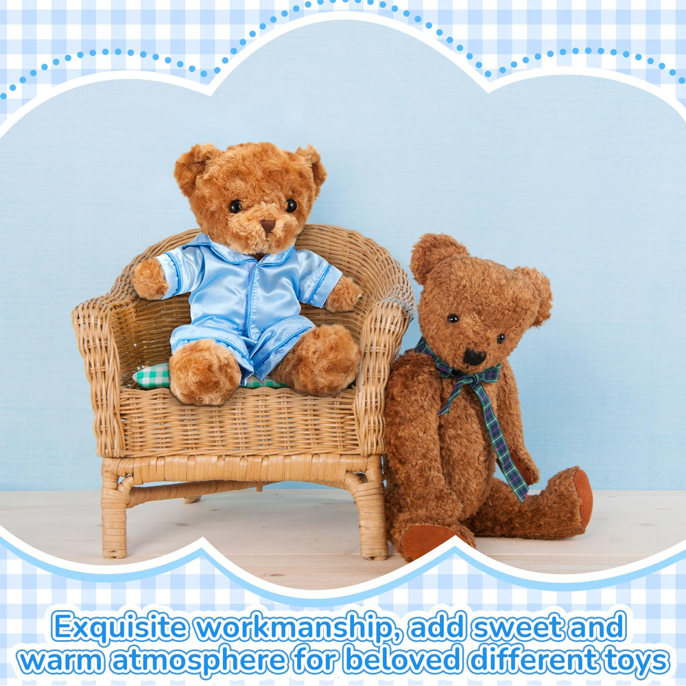 Skicuff bear clothes featuring hook and loop fastener for quick dressing