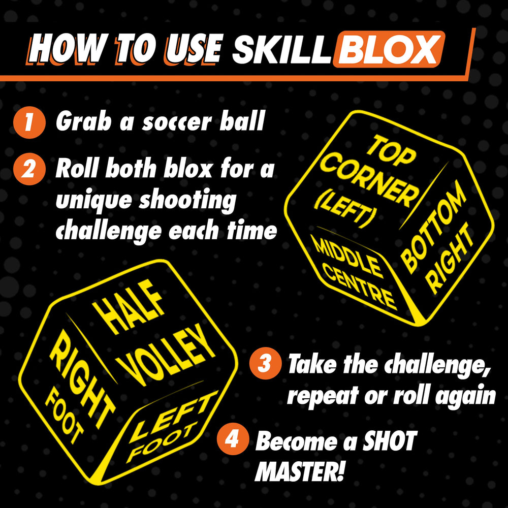 Skill Blox Portable training set lets practice anywhere, anytime.