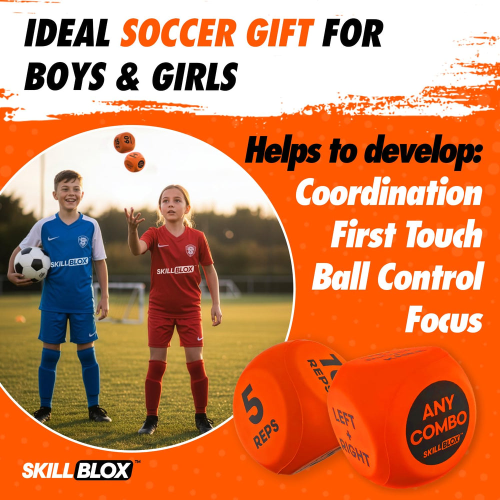 SKILL BLOX Kick Up Dice to boost ball control and coordination