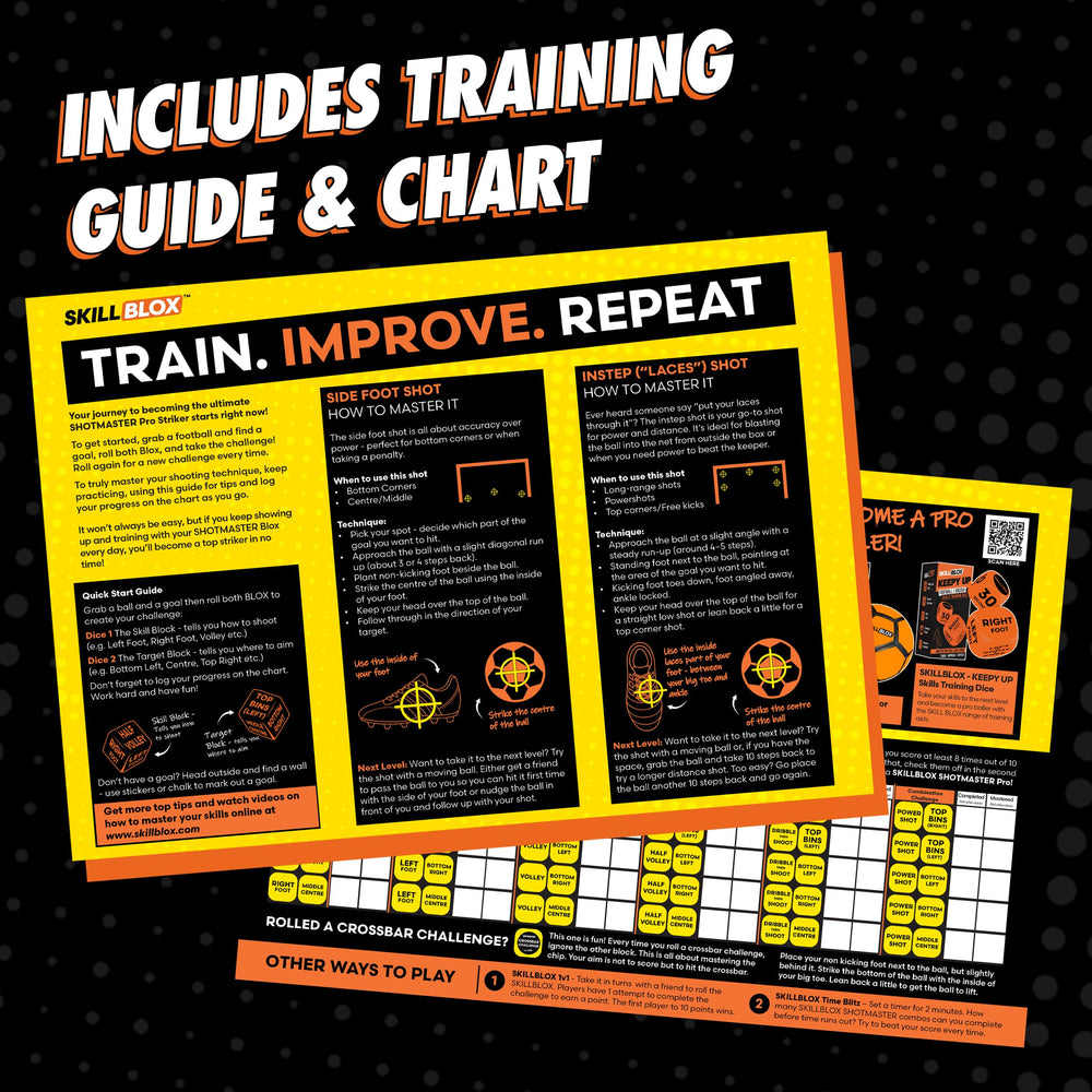 Skill Blox stocking-stuffer gift sparks festive football training.