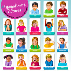 SkillEase Happy or Not feelings cards for emotion labeling and discussion