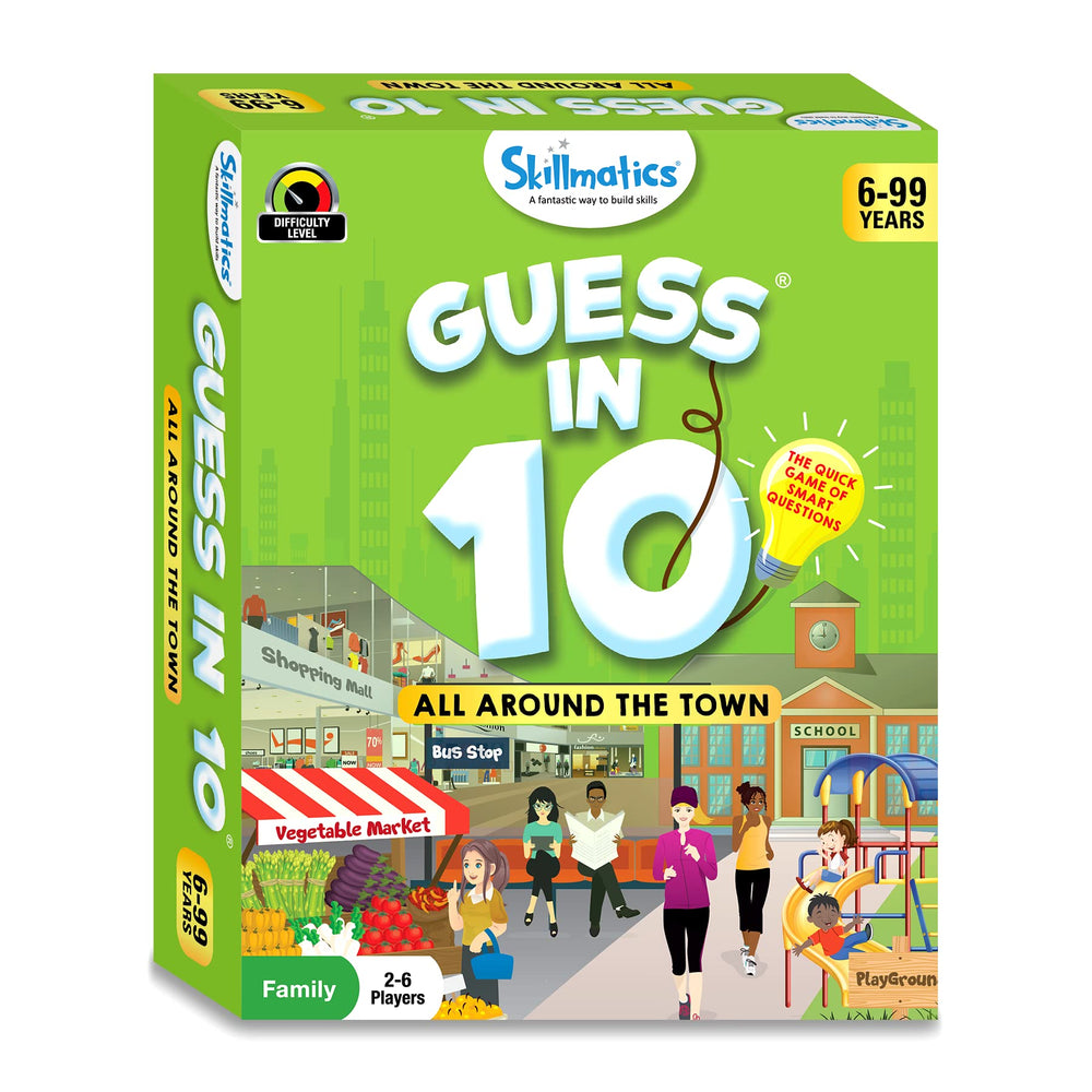Skillmatics Around Town builds communication and problem solving through play.