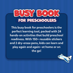Gift-ready Skillmatics Busy Book offers educational value for toddlers and preschoolers.