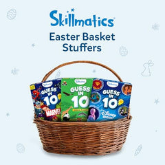 Skillmatics Guess in 10 card holder organizing cards neatly.
