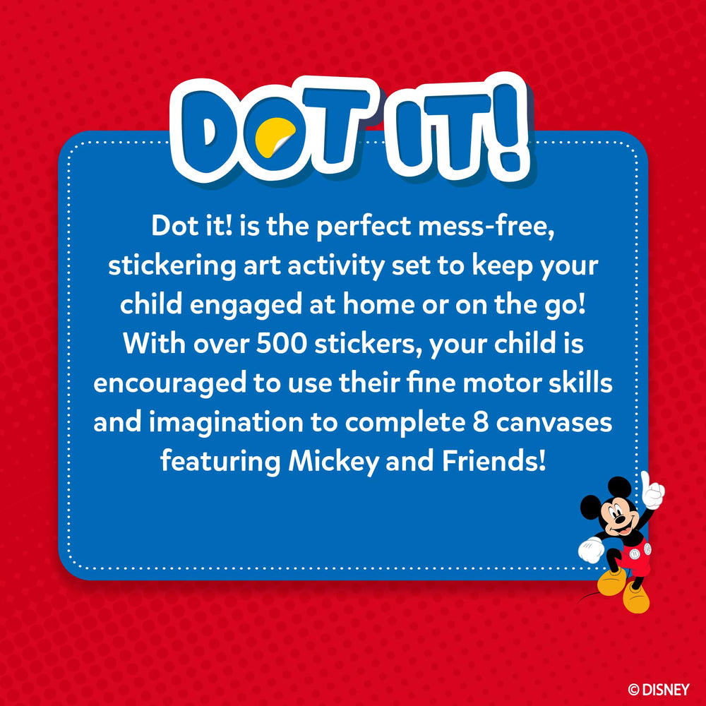No glue needed with Skillmatics Dot It Sticker Art for a mess-free craft experience