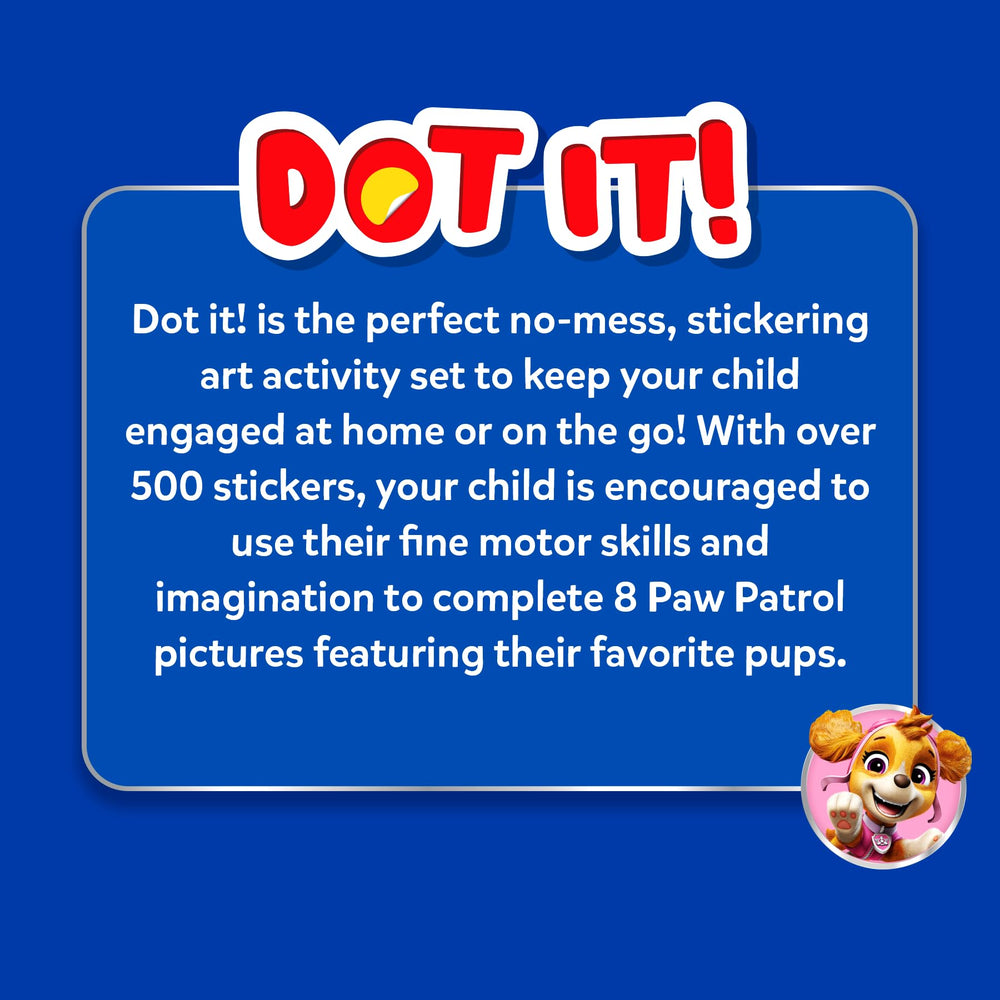 Skillmatics Dot It Sticker Art kid creating with stickers to foster creativity