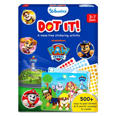 Skillmatics Dot It Sticker Art featuring PAW Patrol stickers for creative play and storytelling