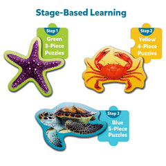 Skillmatics Durable Paperboard Construction: sturdy puzzles designed for daily use.