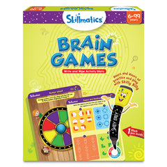 Skillmatics educational game mats double-sided for problem solving through play.