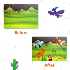 Skillmatics Foil Fun instruction manual guides easy foil art.