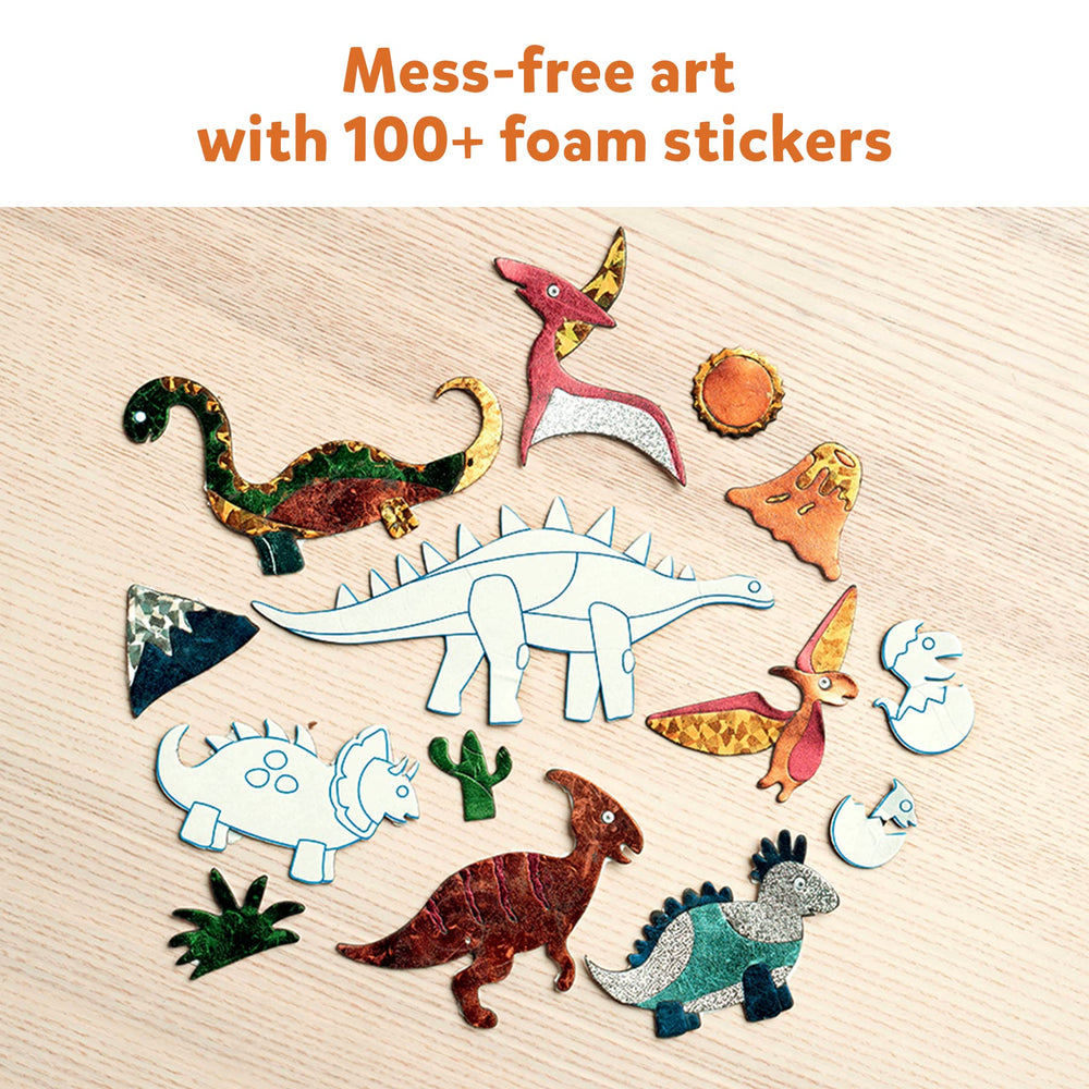 Skillmatics Foil Fun no-mess design keeps tables clean.