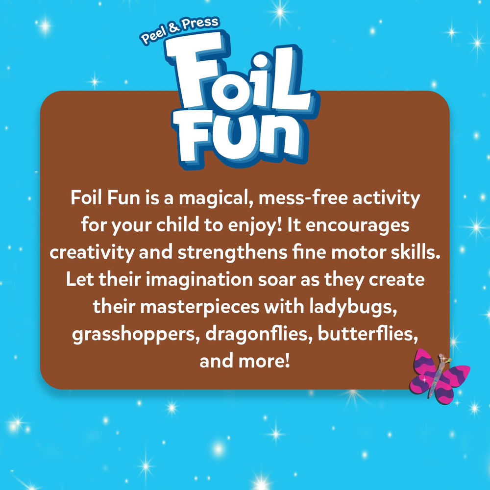 Skillmatics Foil Fun: portable craft kit for on-the-go creativity.