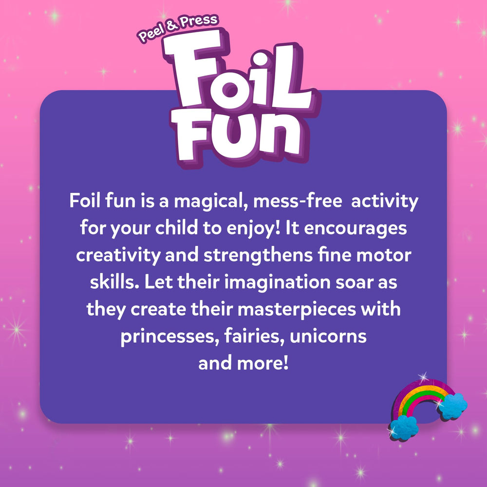 Skillmatics Foil Fun portable craft kit for travel creativity