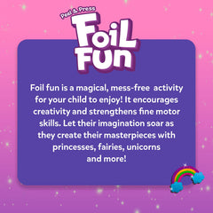 Skillmatics Foil Fun portable craft kit for travel creativity