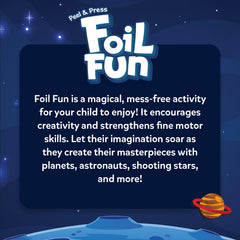 Skillmatics Foil Fun Portable Kit ideal for travel art sessions