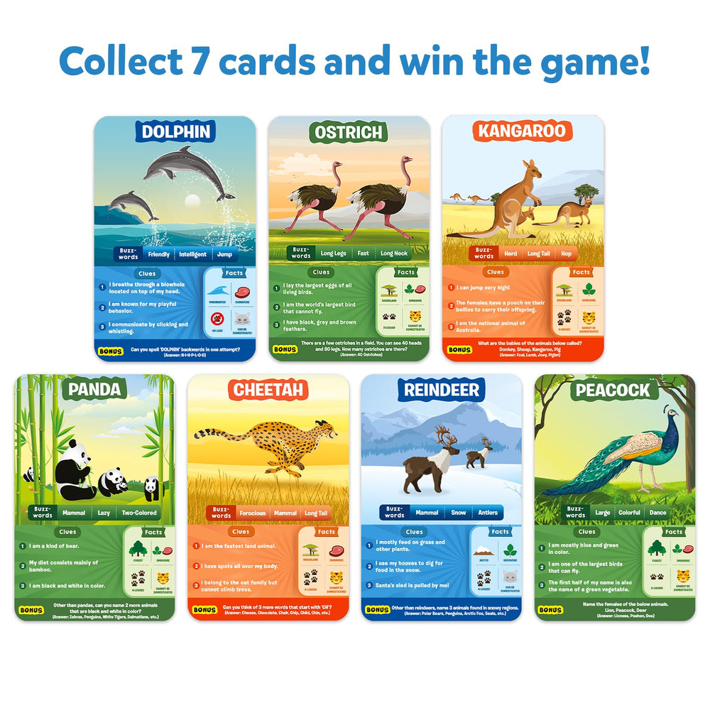 Skillmatics Guess in 10 Animal Planet award badge shows trusted quality