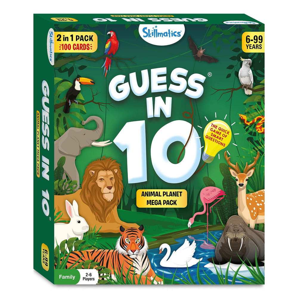 Skillmatics age-agnostic appeal invites curious minds to explore animals.